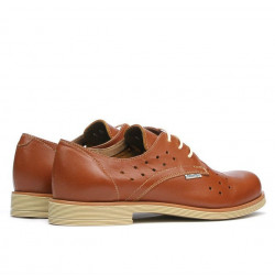 Damskie buty casual 678 brązowe