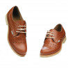 Damskie buty casual 678 brązowe