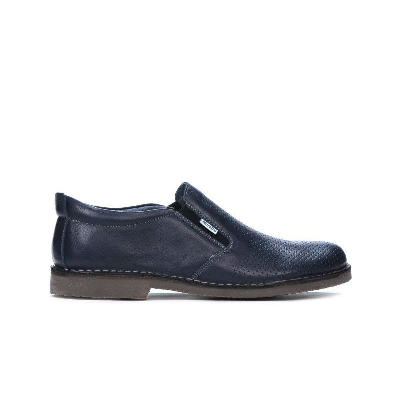 Buty casual męskie (duże rozmiary) 7200mp indygo