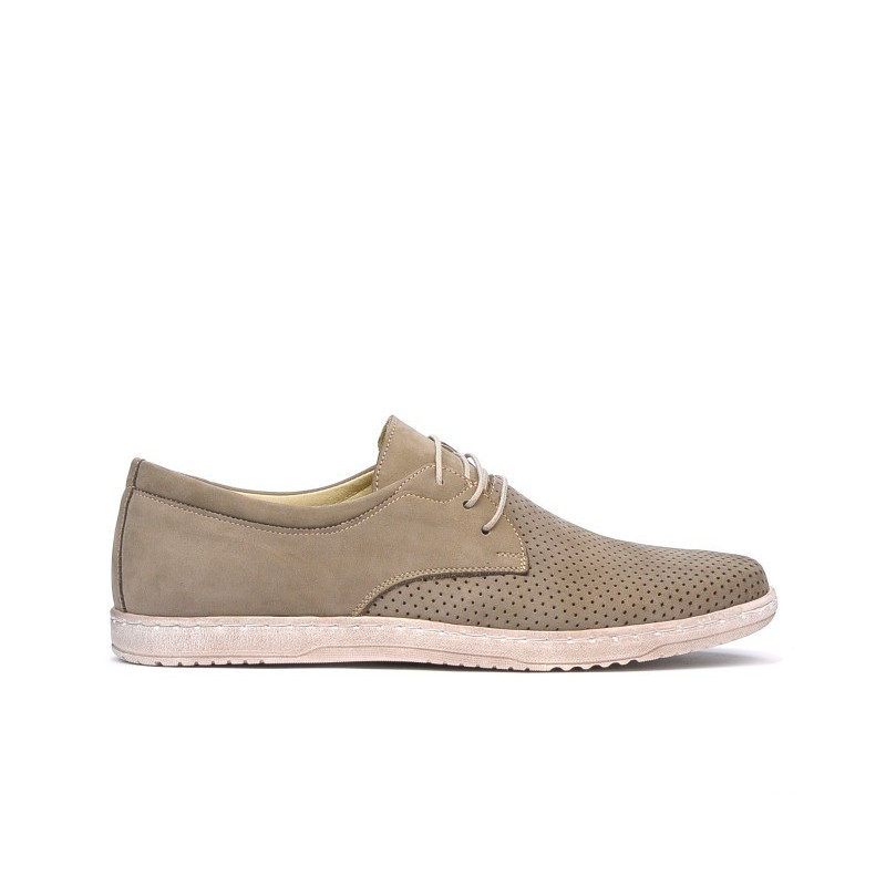 Casualowe buty męskie 835p bufo piaskowy