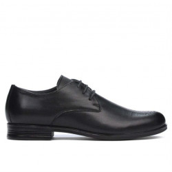 Eleganckie buty młodzieżowe 398 czarne