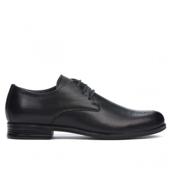 Eleganckie buty młodzieżowe 398 czarne