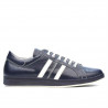 Buty sportowe męskie 959 indygo+białe