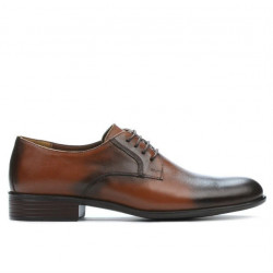 Eleganckie buty męskie 837 a brązowy