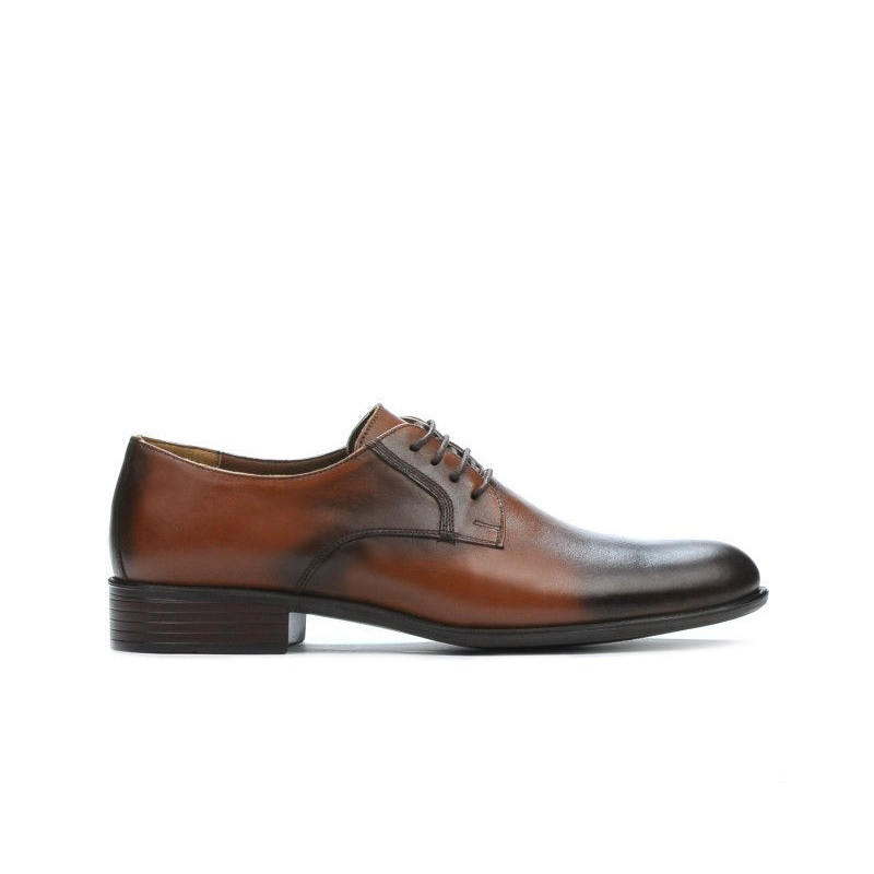 Eleganckie buty męskie 837 a brązowy