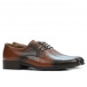 Eleganckie buty męskie 837 a brązowy