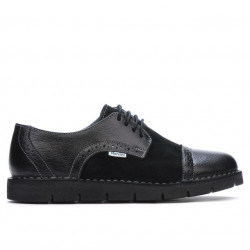 Damskie buty casual 7001-1 czarno połączone