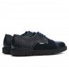Damskie buty casual 7001-1 indygo łączone