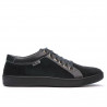 Casualne/sportowe buty męskie 841 czarno połączone