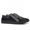 Casualne/sportowe buty męskie 841 czarno połączone