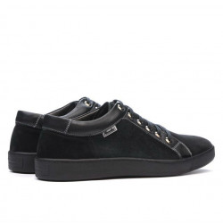 Casualne/sportowe buty męskie 841 czarno połączone