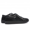 Casualne/sportowe buty męskie 841 czarno połączone