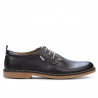 Casualowe buty męskie 7201-1 kawa