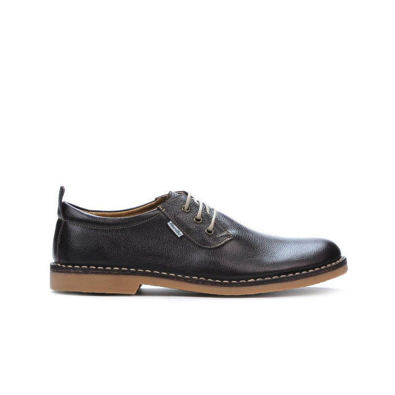 Casualowe buty męskie 7201-1 kawa