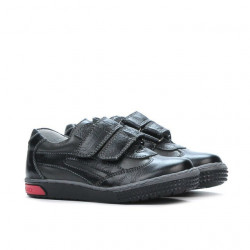 Małe dziecięce buty 16-1c czarne+szare