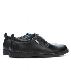 Męskie buty casual 7201-1 czarne