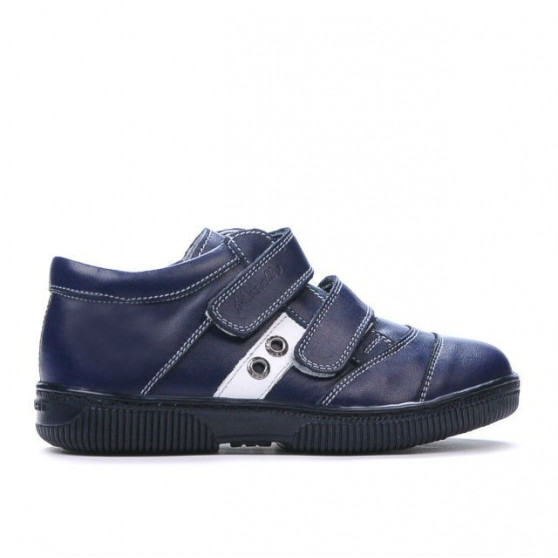 Buty dziecięce 134-1 indygo+białe