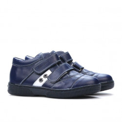 Buty dziecięce 134-1 indygo+białe