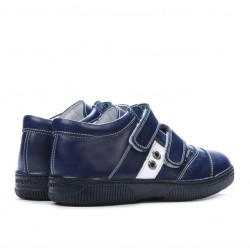 Buty dziecięce 134-1 indygo+białe