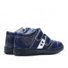 Buty dziecięce 134-1 indygo+białe