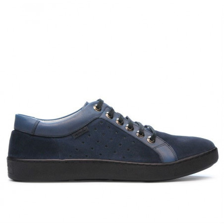 Buty casual/sportowe męskie 841 indigo kombinowane