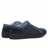 Buty casual/sportowe męskie 841 indigo kombinowane