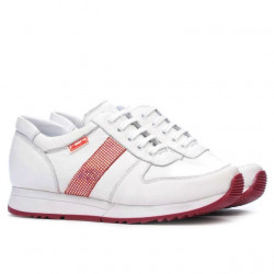 Damskie buty sportowe 679 biało-czerwone