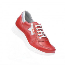 Damskie buty sportowe 680 czerwony kombinowany