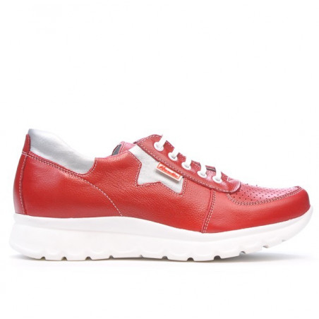 Damskie buty sportowe 680 czerwony kombinowany