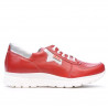 Damskie buty sportowe 680 czerwony kombinowany
