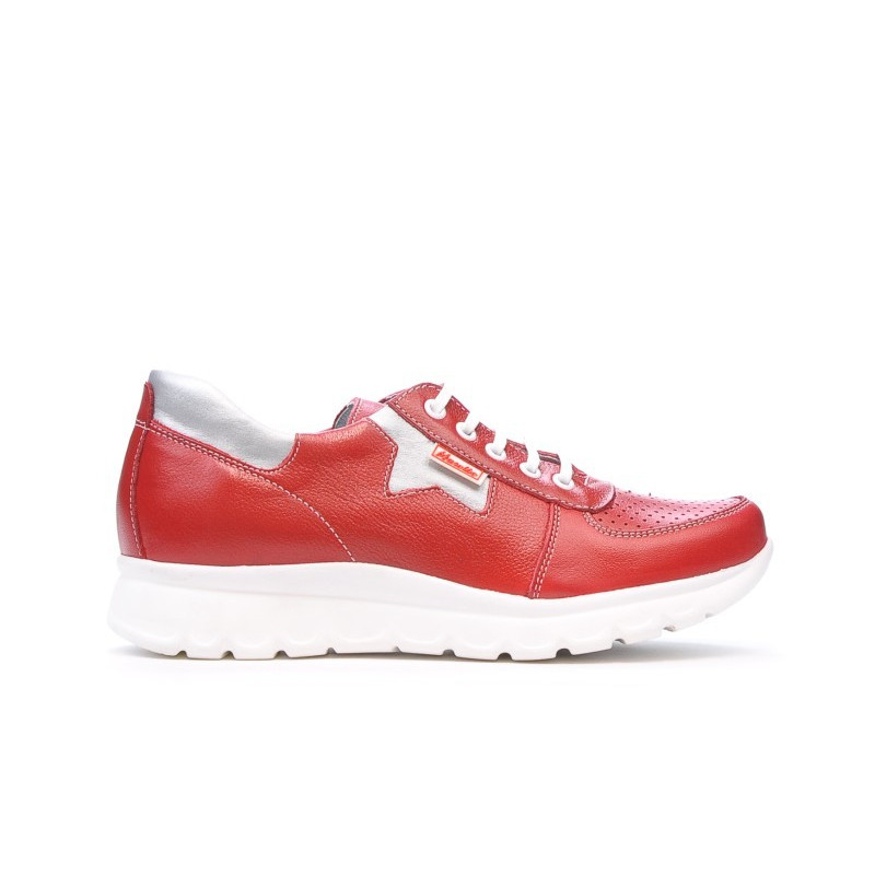Damskie buty sportowe 680 czerwony kombinowany