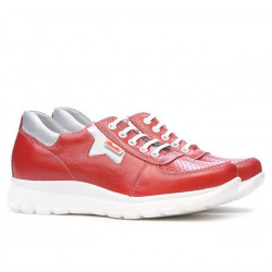Damskie buty sportowe 680 czerwony kombinowany