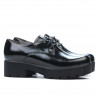 Casualowe buty damskie 660 lakier czarny01