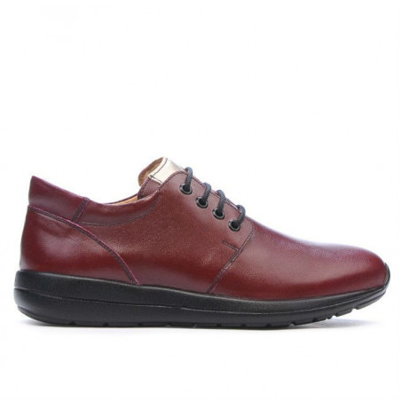 Młodzieżowe buty sportowe 399 bordo