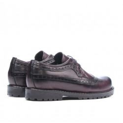 Dziecięce buty 163 w kolorze bordo