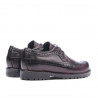 Dziecięce buty 163 w kolorze bordo