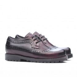 Dziecięce buty 163 w kolorze bordo