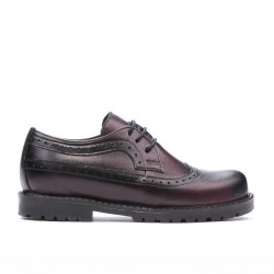Dziecięce buty 163 w kolorze bordo