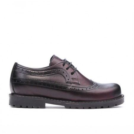 Dziecięce buty 163 w kolorze bordo