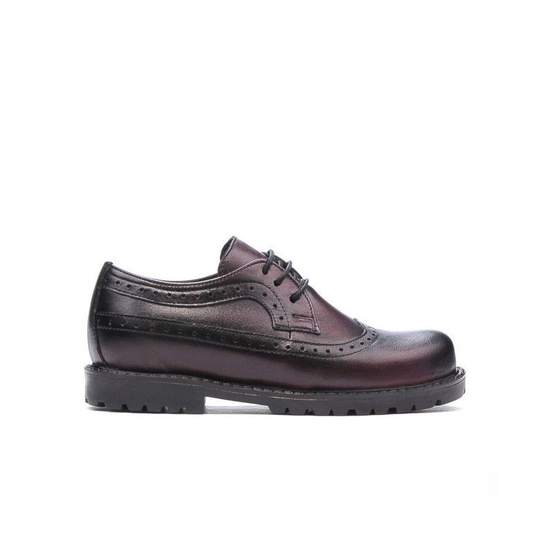 Dziecięce buty 163 w kolorze bordo