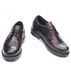 Dziecięce buty 163 w kolorze bordo