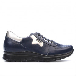 Damskie buty sportowe 680 indigo kombinowane