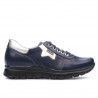 Damskie buty sportowe 680 indigo kombinowane