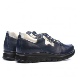Damskie buty sportowe 680 indigo kombinowane