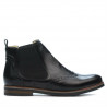 Damskie botki 3309 czarne
