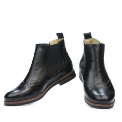 Damskie botki 3309 czarne