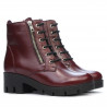Damskie botki 3307 bordo