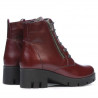 Damskie botki 3307 bordo