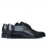 Eleganckie buty męskie (duże rozmiary) 822m czarne