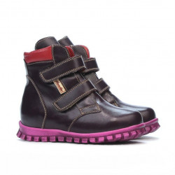 Buty dziecięce małe 32c fioletowy kombinowany 1